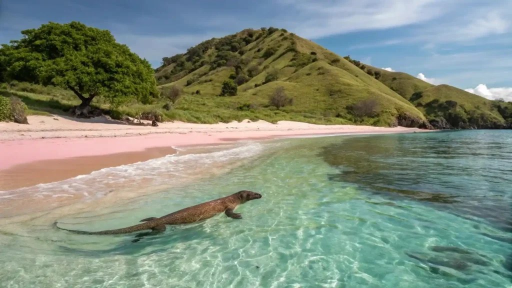 Komodo Island: Private Komodo Dragon Trek & Pink Beach Sail