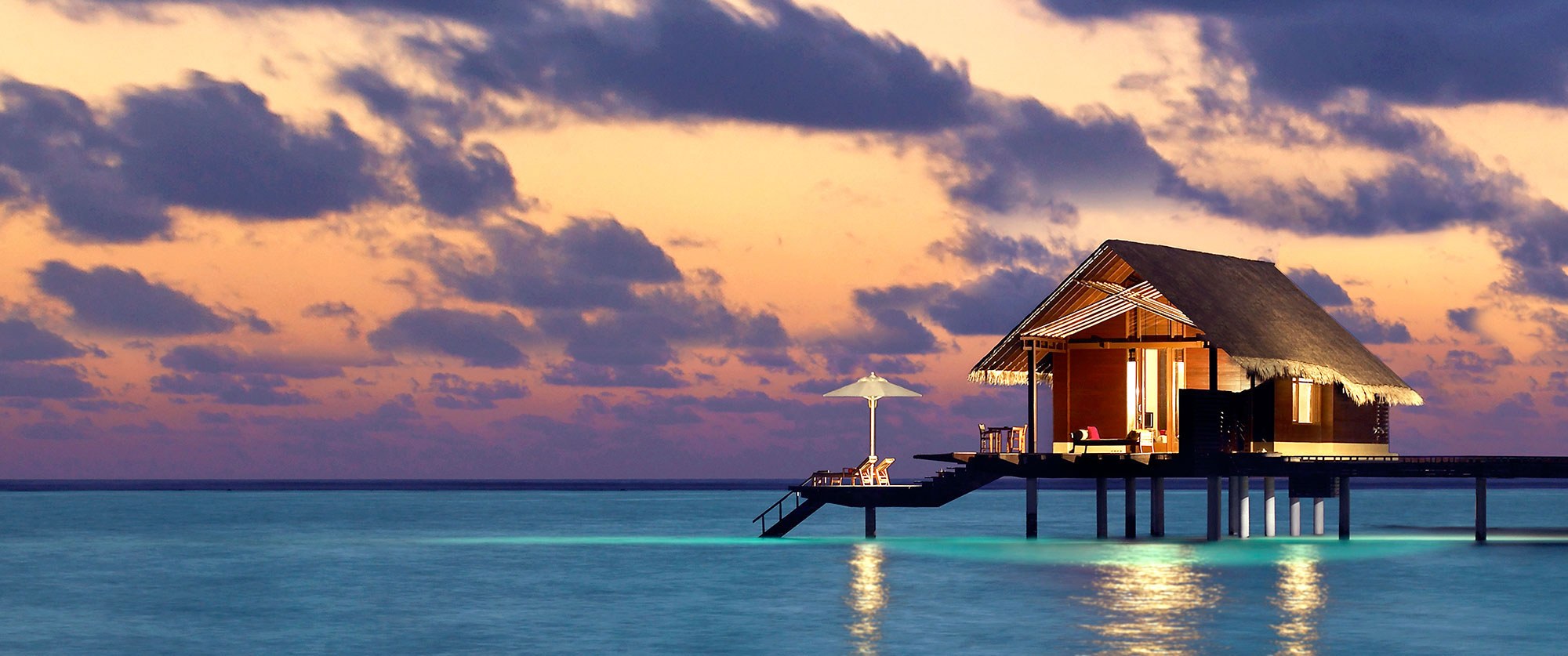 Maldives: Private Overwater Villa & Reef Snorkel at Sunset