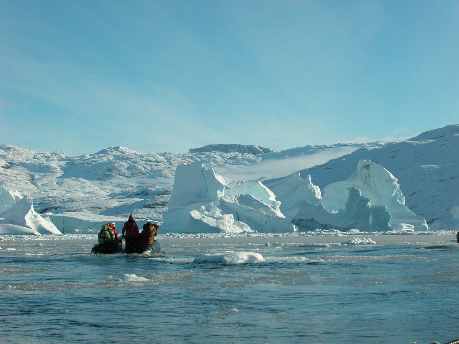 Sea Kayak Among Icebergs in Scoresby Sund