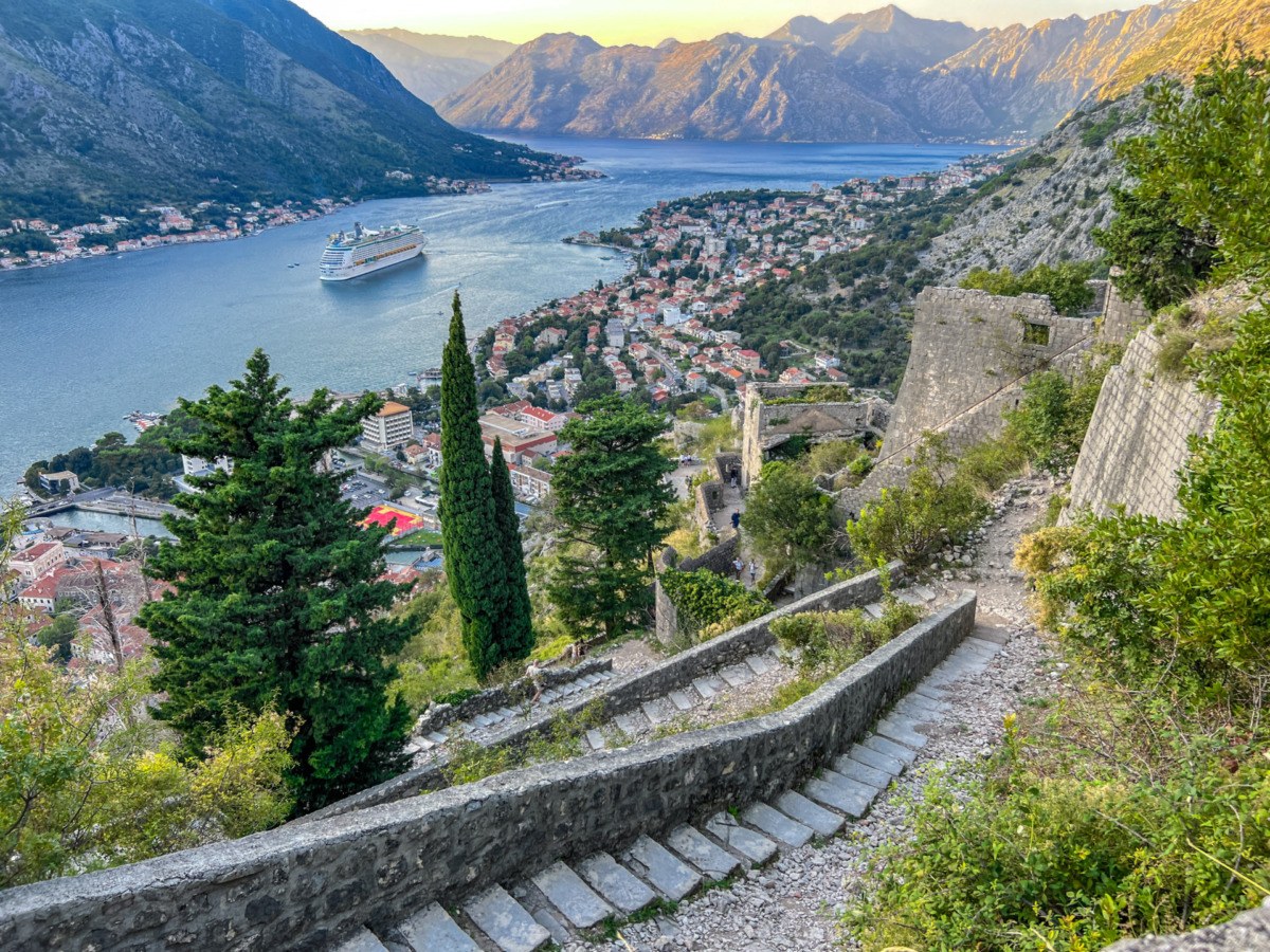 St. John's Fortress Climb & Kotor Old Town Private Walking Tour