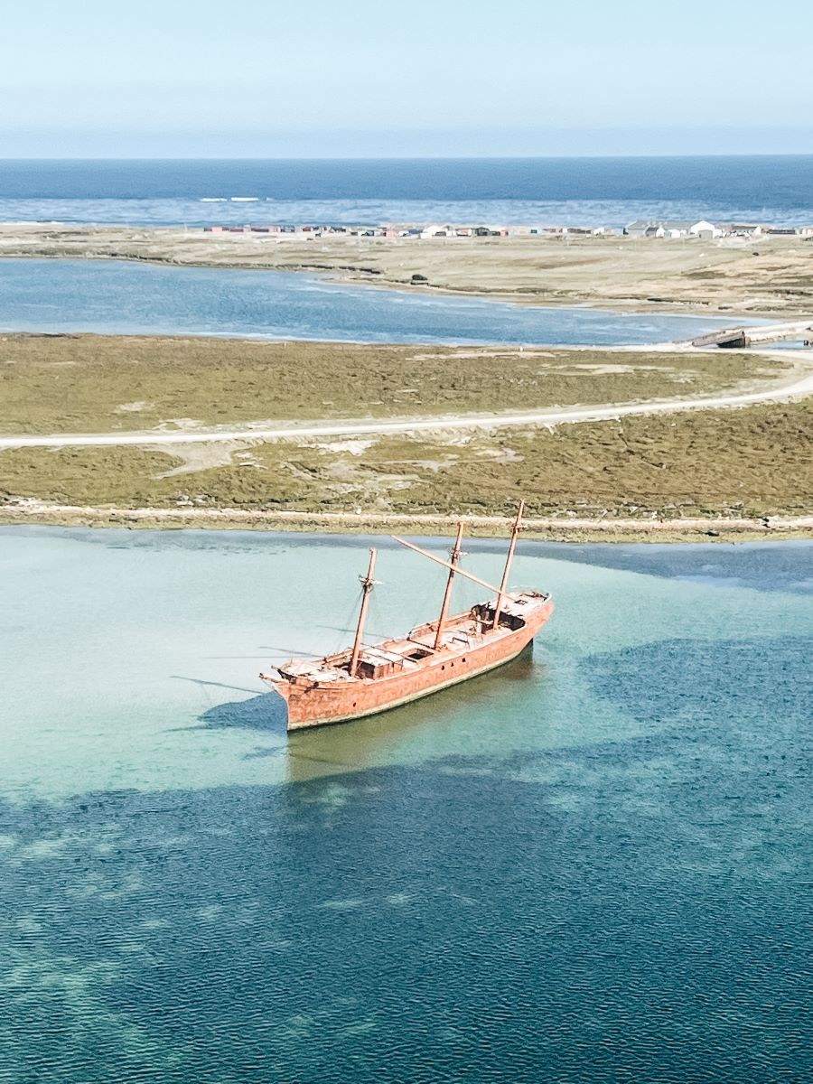 Stanley Historic Waterfront & Shipwrecks Walking Tour