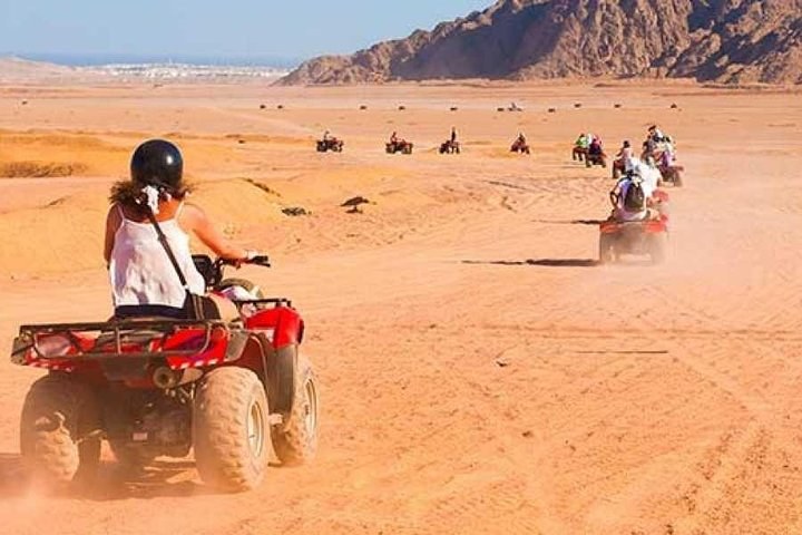Quad-Bike Desert Safari & Bedouin Camp in the Eastern Sahara