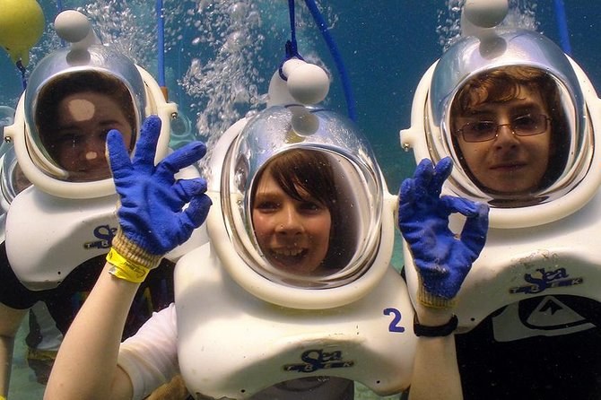 Sea Trek Helmet Dive & Coral World Ocean Park Private Experience