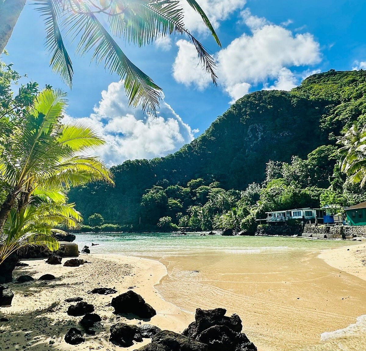 Two Dollar Beach & Fagatogo Market: Tutuila's Best in One Morning