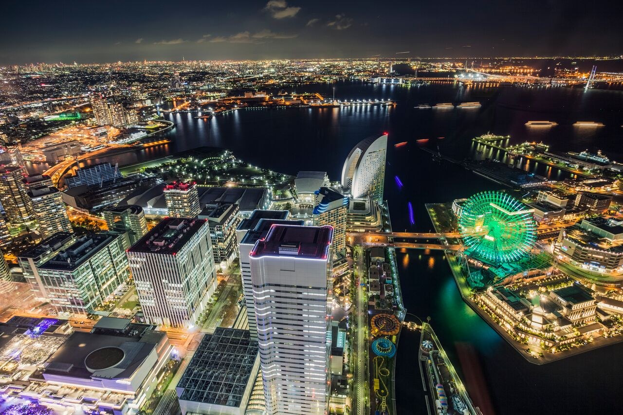 Yokohama Minato Mirai & Landmark Tower Sky Garden