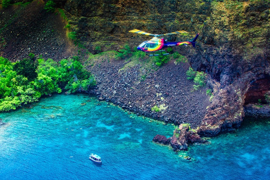 Scenic Helicopter Flightseeing: Coastline & Hinterland from Above