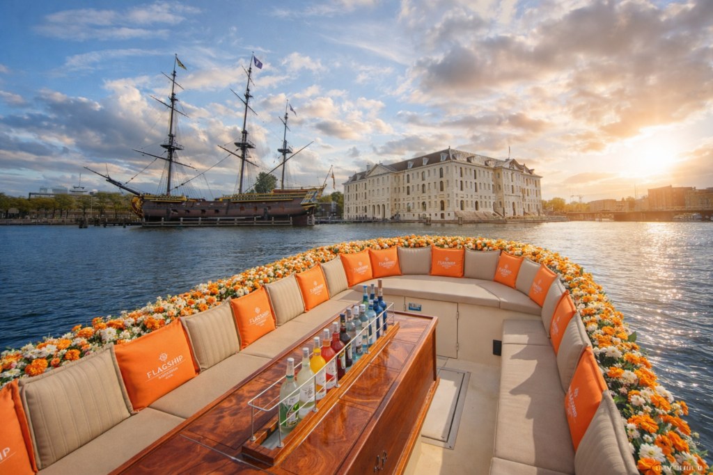 Cruise the Golden-Age Canals on a 12-Person Local Boat