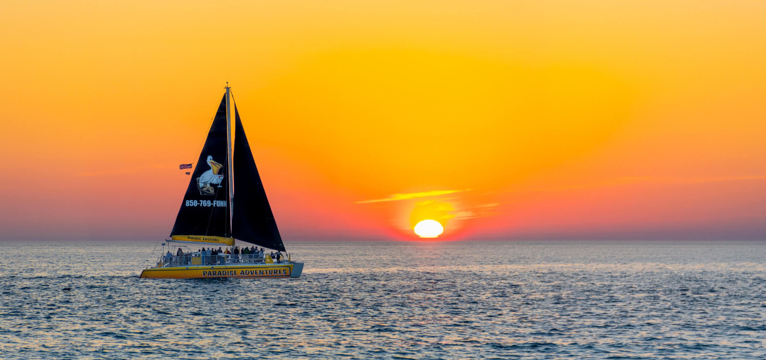 Private Sunset Catamaran Sail: Gulf of Mexico Open Water
