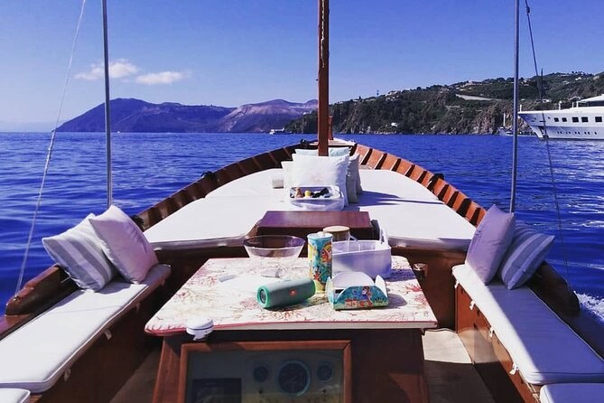 Private Mahogany Boat: Lipari Sea Caves, Pumice Coves & Panarea