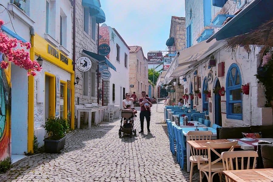 Alaçatı Windmills, Wine & Cobblestone Streets: Private Walking Tour