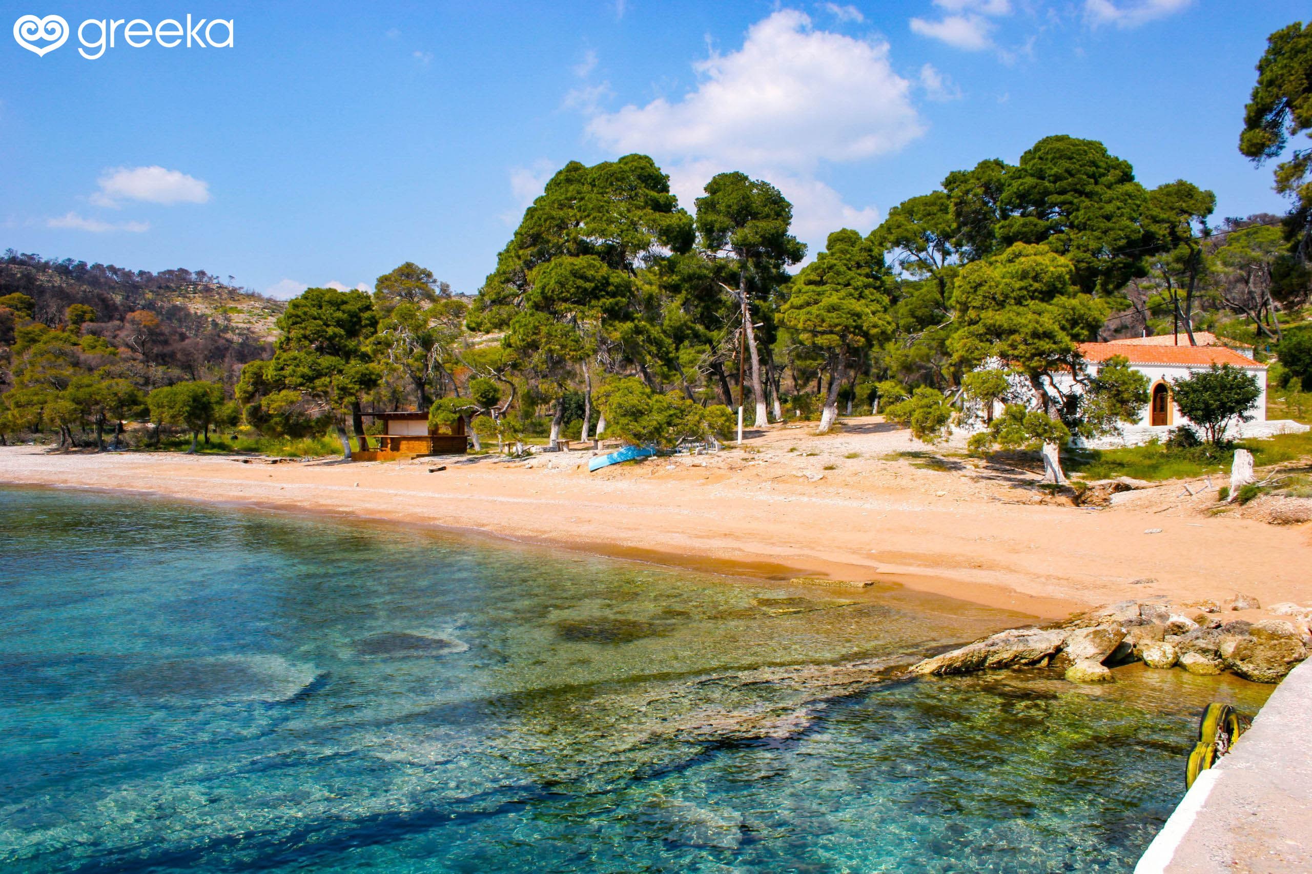 Agia Paraskevi Beach: Spetses' Most Beautiful Cove