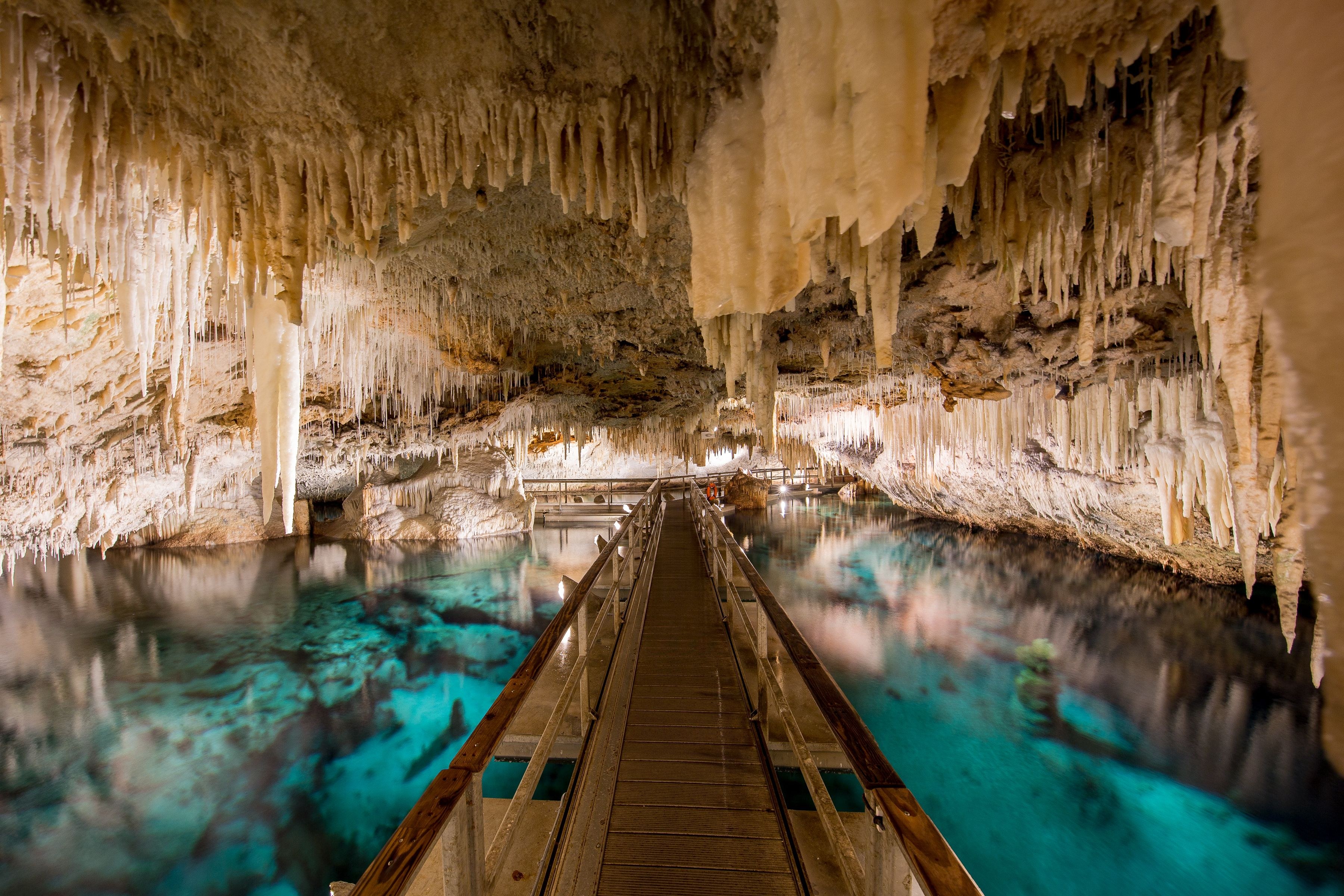 Crystal & Fantasy Caves: Bermuda's Hidden Underworld