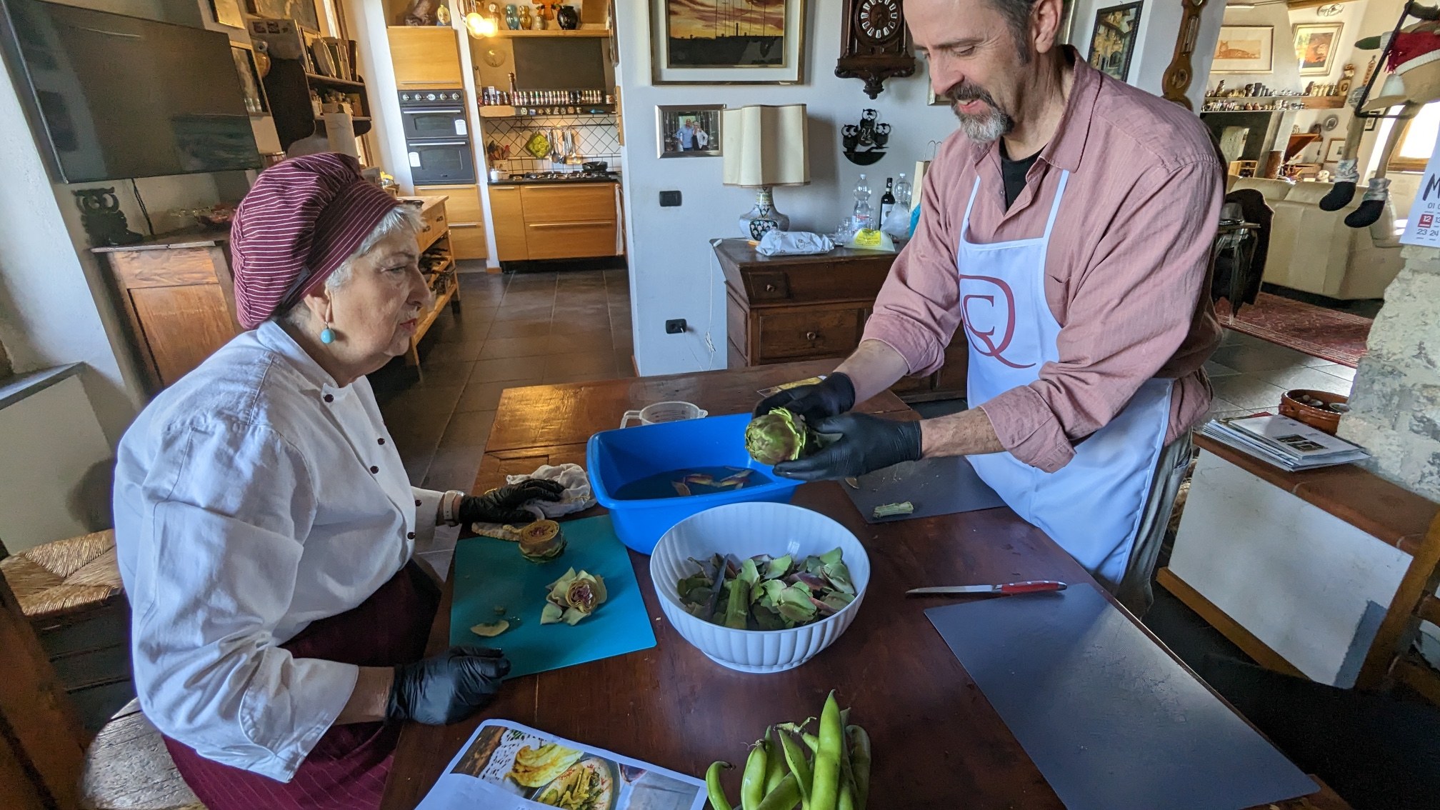 Private Neapolitan Cooking Class with a Sfoglina Nonna