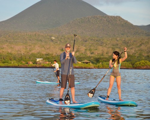 SUP Galapagos: Stand-Up Paddleboard Punta Pitt Expedition
