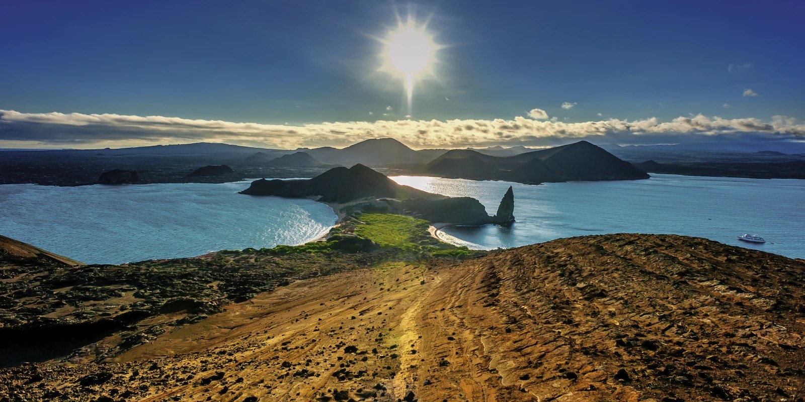 Day Trip to Bartolomé Island: Pinnacle Rock Snorkel & Summit Hike