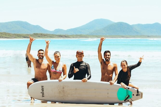 Joaquina Beach: Private Surf Lesson with Elite Local Coach