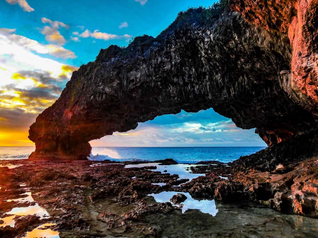 Talava Arches & Togo Chasm: Niue's Lost World Trek