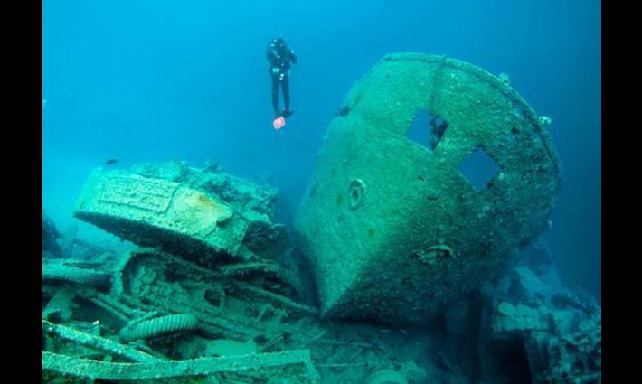 SS Président Coolidge: Wreck Dive on a WWII Luxury Liner