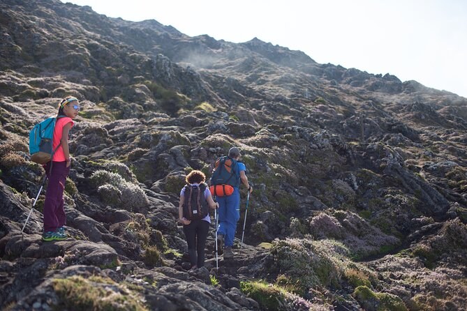 Pico Mountain Private Climb with Round-Trip Ferry from Faial