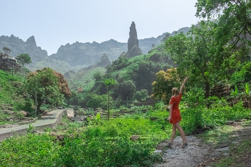 Santo Antão Day Crossing: Ribeira Grande Valley Trek & Village Feast