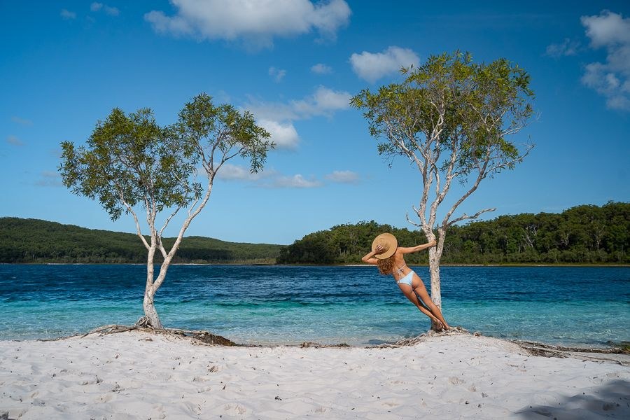 Swim in Lake McKenzie: K'gari's Perched Freshwater Lake