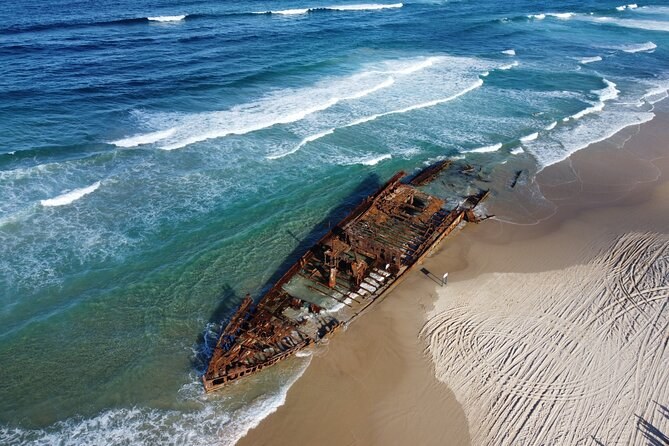75 Mile Beach & Maheno Shipwreck 4WD Coastal Drive