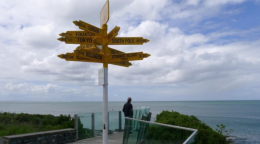 Stirling Point Landmark Walk & Lands End Signpost Photo