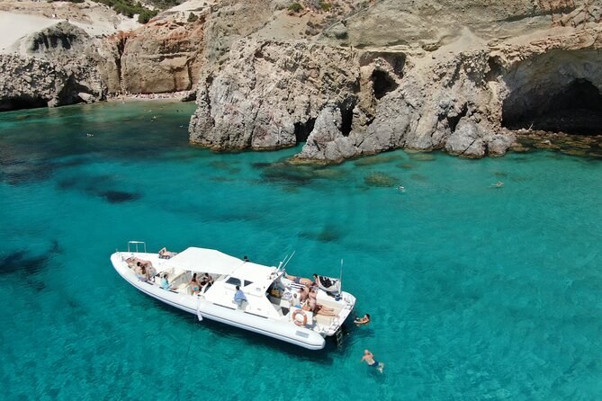 Private Half-Day Speedboat Cruise to Kleftiko & Sikia Cave