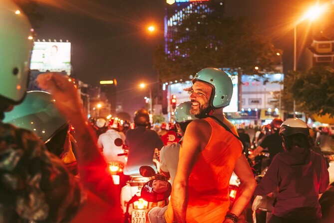 Saigon After Dark: Street Food Night Tour by Motorbike