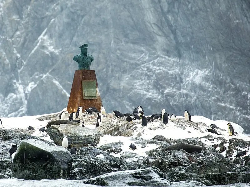 Zodiac Landing at Point Wild: Shackleton's Last Stand