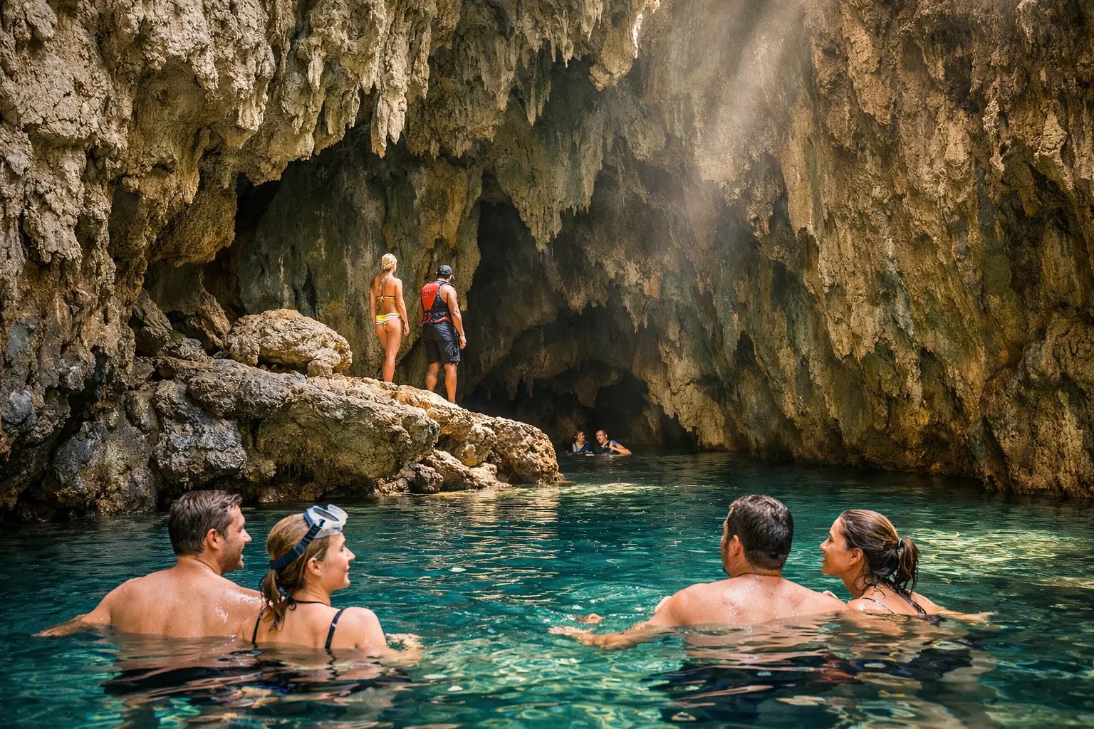 Sawa-i-Lau Sacred Limestone Caves: Private Guided Swim