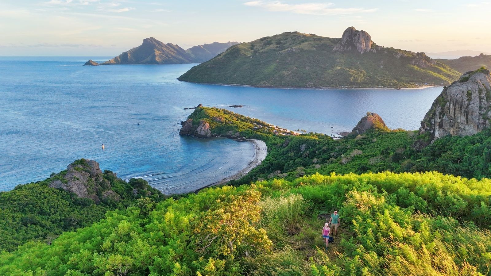 Yasawa Ridge Hike: Summit Views Over the Fijian Archipelago