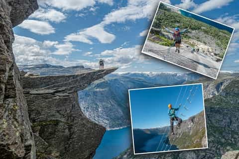 Trolltunga Full-Day Via Ferrata & Sky Ladder Ascent
