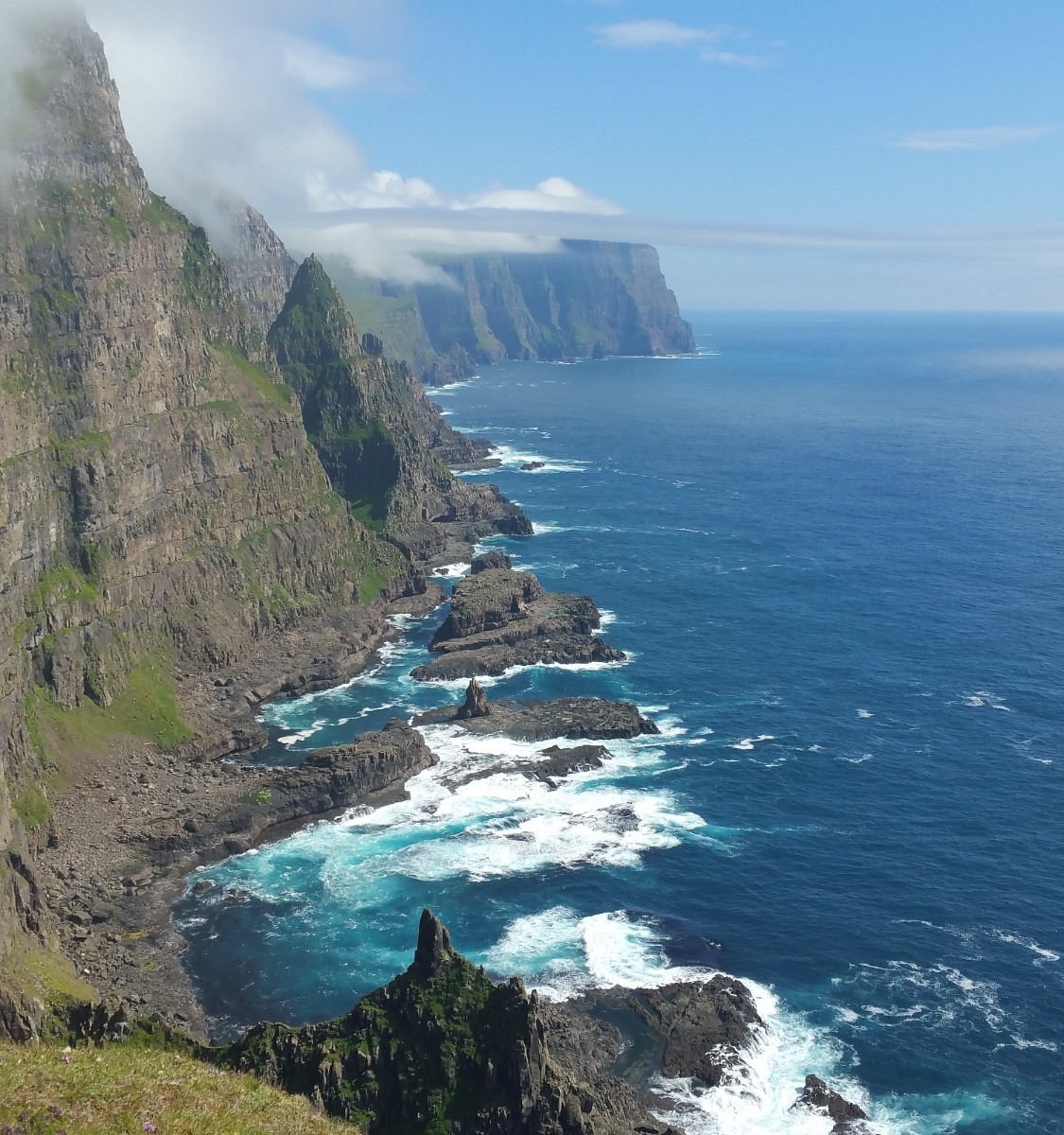 Eggjarnar Nature Reserve: Coastal Cliffs & Ancient Lava Columns