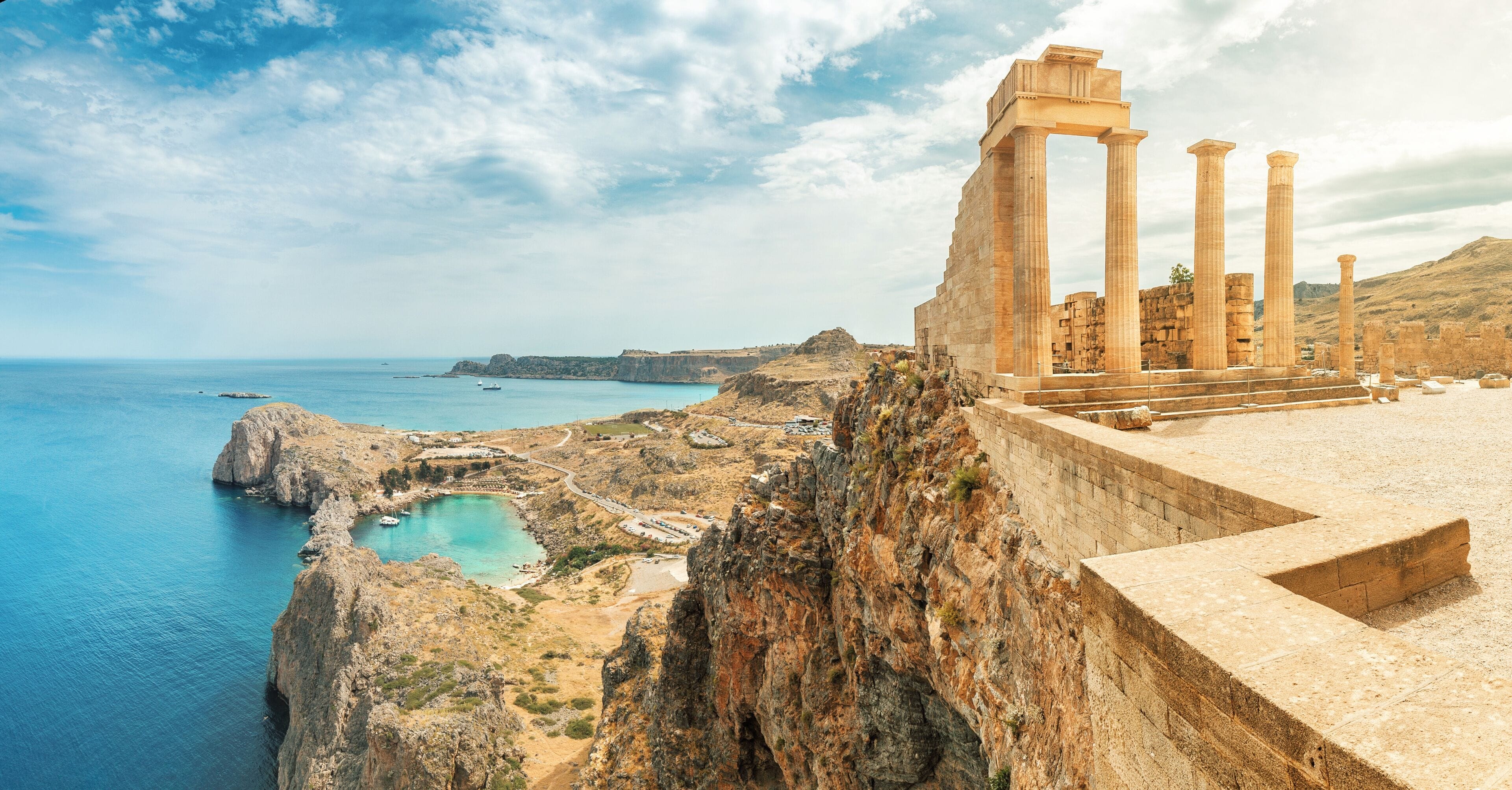 Acropolis of Lindos: Private Sunrise Hike & Ancient Theatre