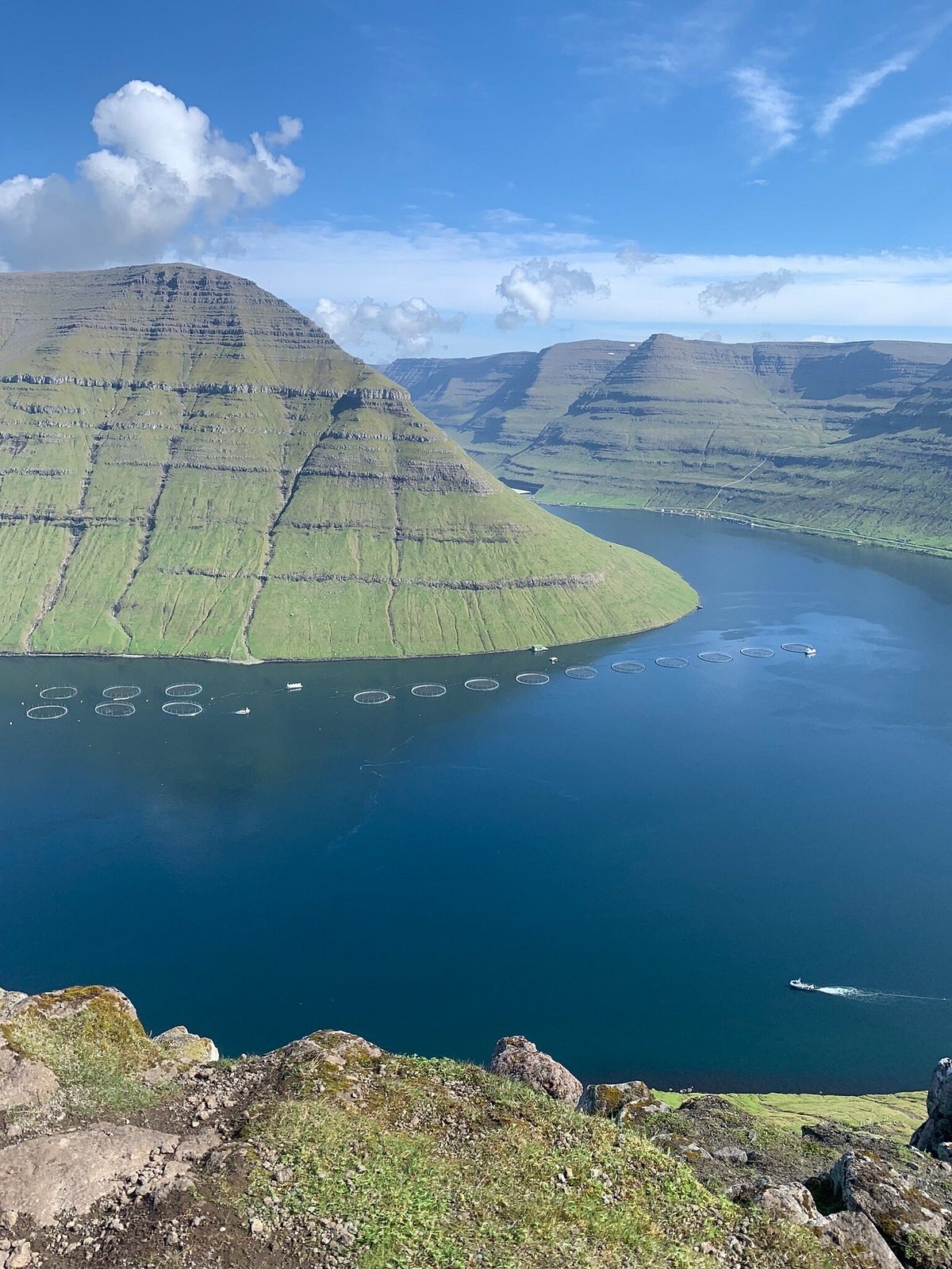 Klakkur Summit Hike: Panoramic Views Over Klaksvík & the Fjords