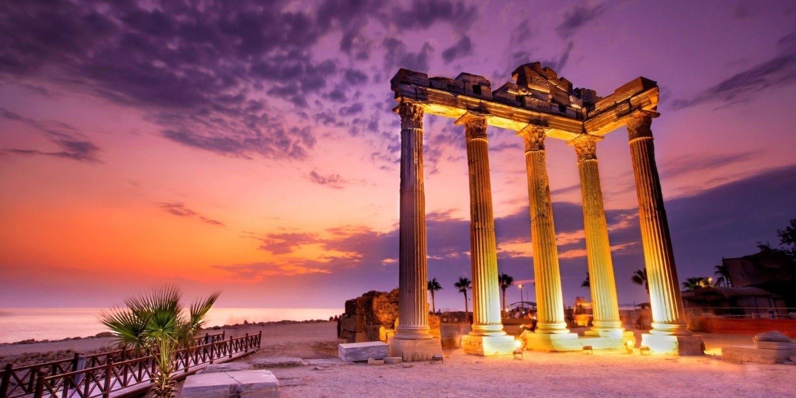 Private Ancient Perge & Aspendos: Roman Theatre at Sunset
