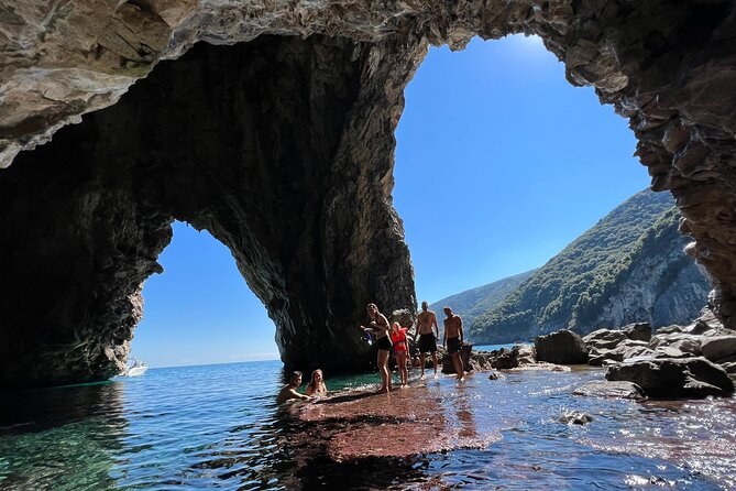 Pelion Boat Trip to Poseidon's Caves & Hidden Sea Grottos