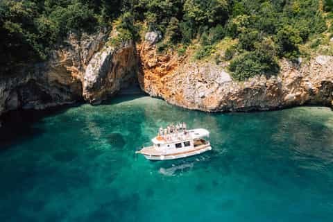 Sailing to Cres Island: Private Draga Bay Catamaran Day