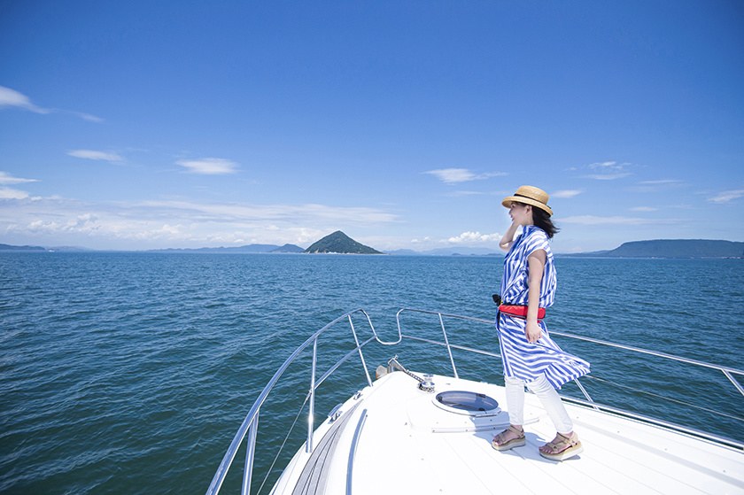 Seto Inland Sea Island Hopping: Ogijima & Megijima by Private Boat