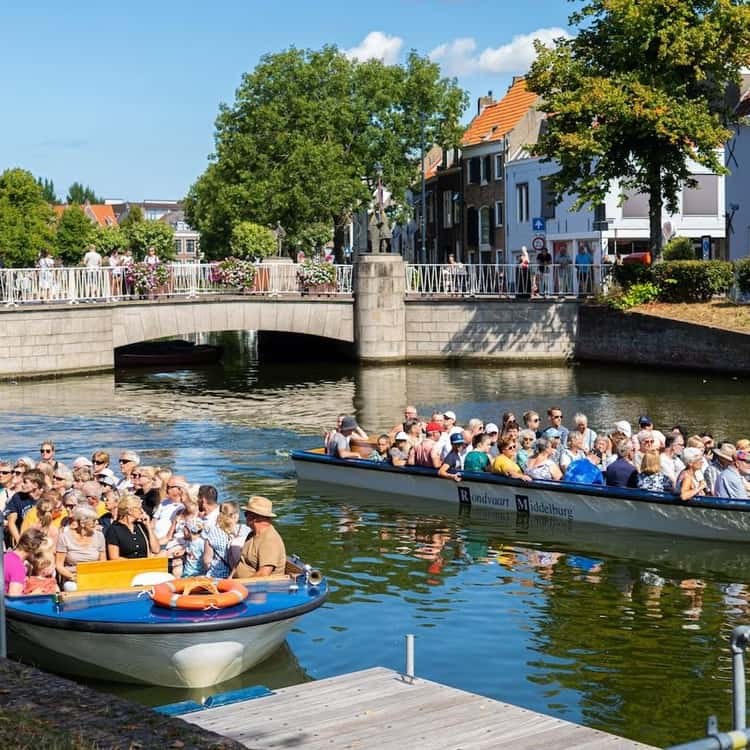 Middelburg City Canal Cruise: Zeeland's Waterways by Private Boat