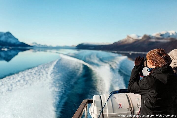 Greenlandic Fjord Scenic Boat Tour with Arctic Picnic