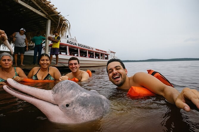 Meeting of the Waters + Pink Dolphin Swim: Full-Day Amazon