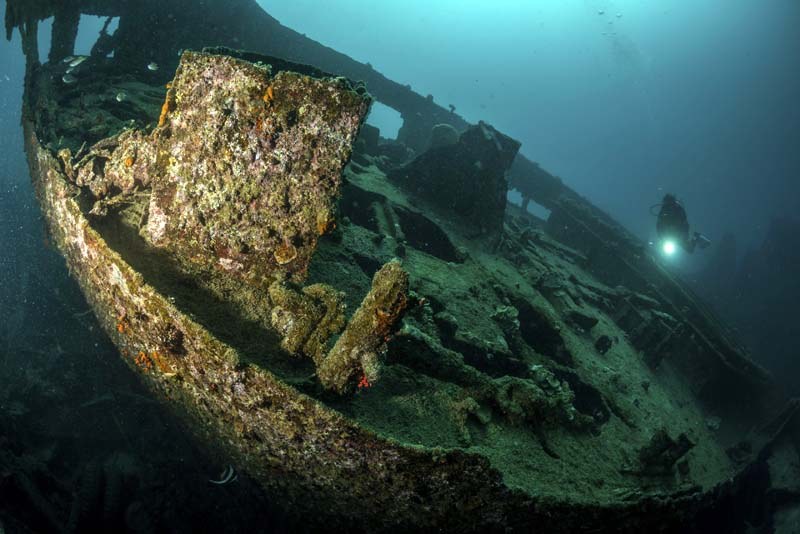 Million Dollar Point Dive & WWII Wreck Exploration