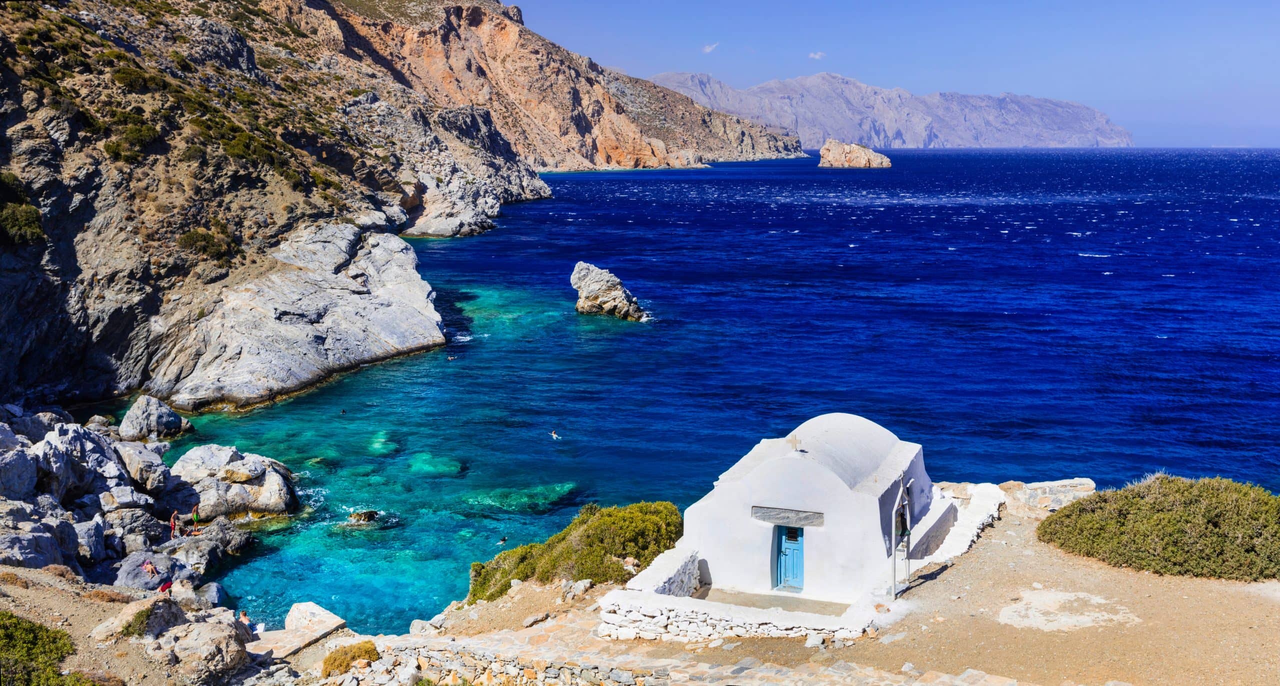 Agia Anna & Mouros: Private Beach Day on Amorgos's Wildest Shores