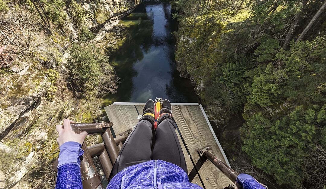 Wild Play Nanaimo: Bungee Jump & King Swing Over the Gorge