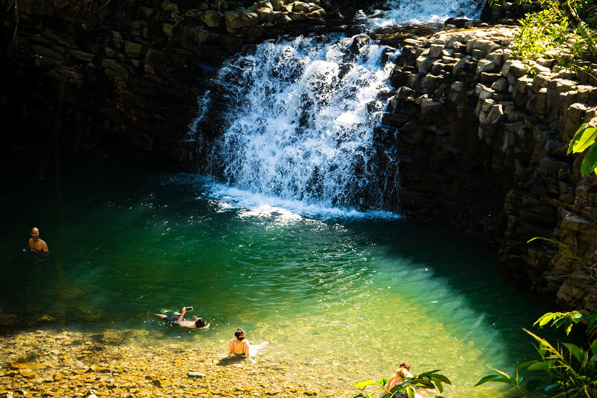 Exclusive Rainforest Hike to a Hidden Waterfall Plunge Pool
