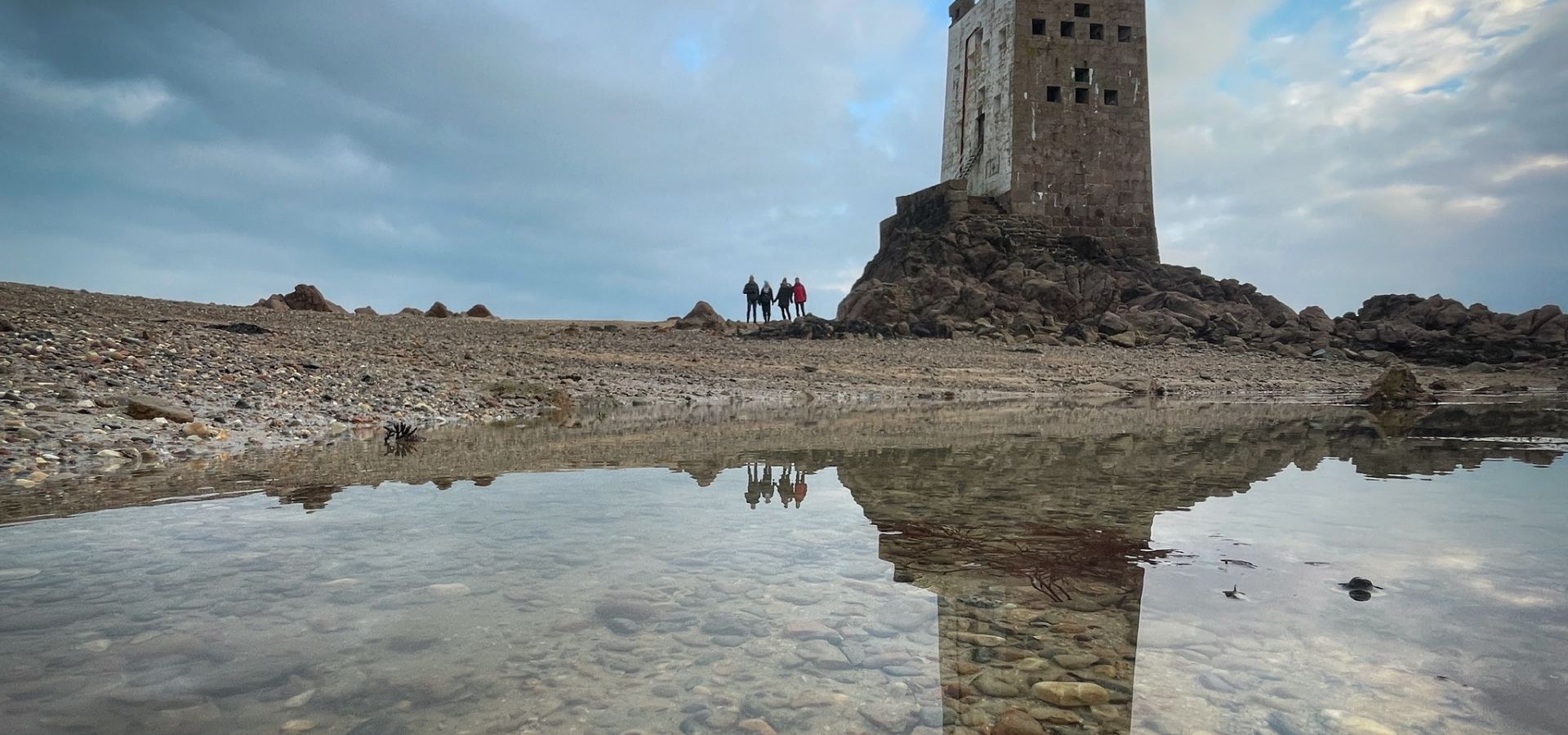 Moonlight (or Daytime) Walk to Seymour Tower: Jersey's Tidal Wilderness