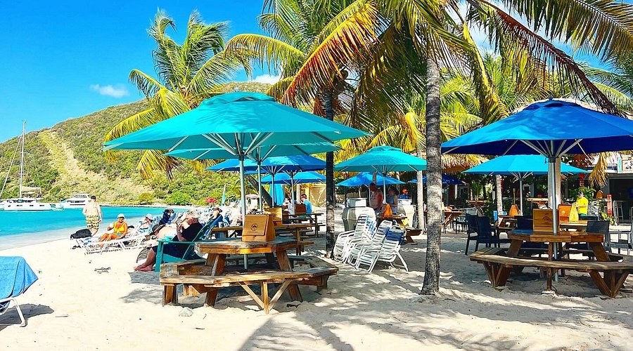 Jost Van Dyke: White Bay Beach & Soggy Dollar Bar, BVI