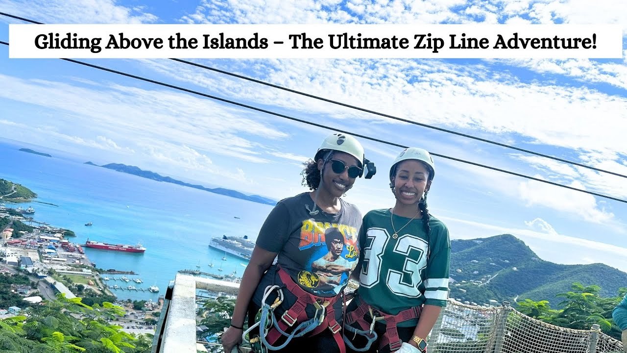 Ziplining Through the Jungle Canopy, Tortola BVI